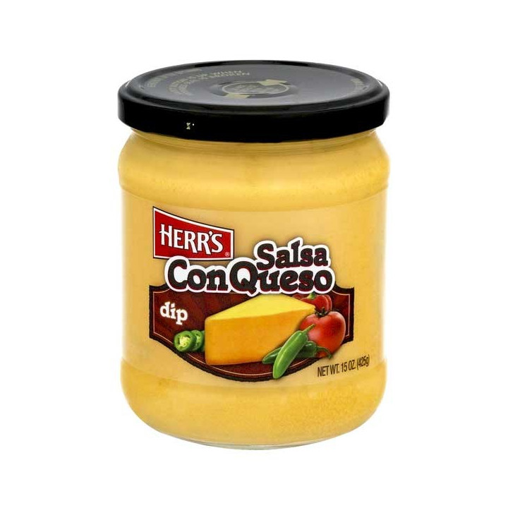 Herr's Salsa Con Queso Dip 425 g