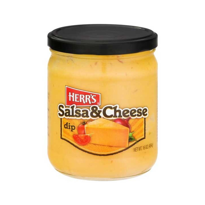 Herr's Salsa & Cheese Dip 454 g