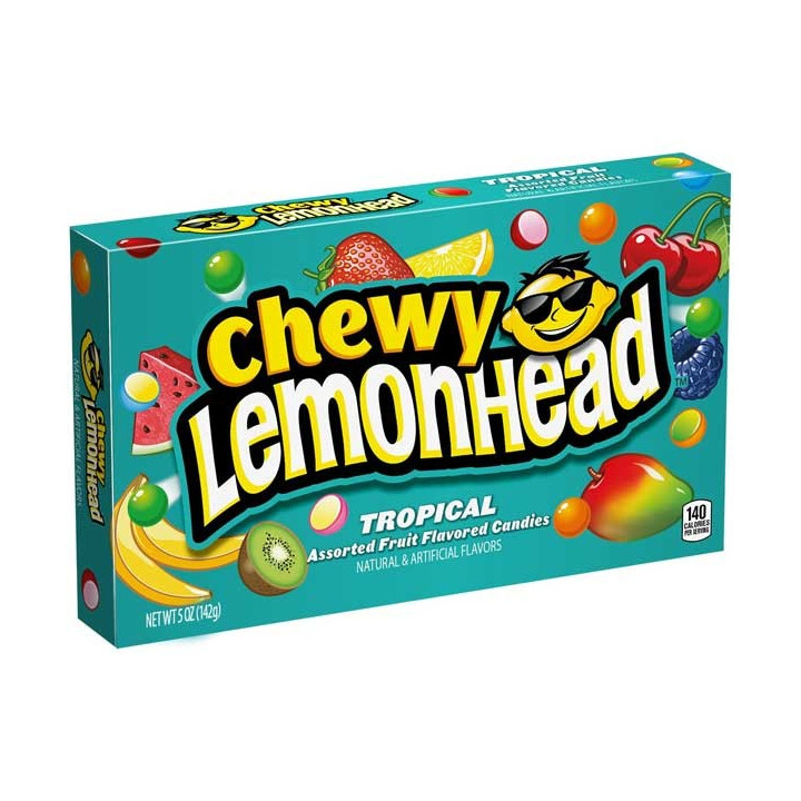 Lemonhead Chewy Tropical 142 g