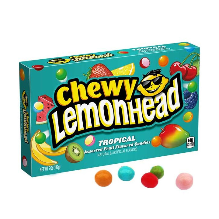 Lemonhead Chewy Tropical 142 g