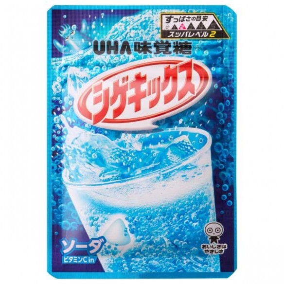 Uha Shigekix Sour Soda Gummies 20 g