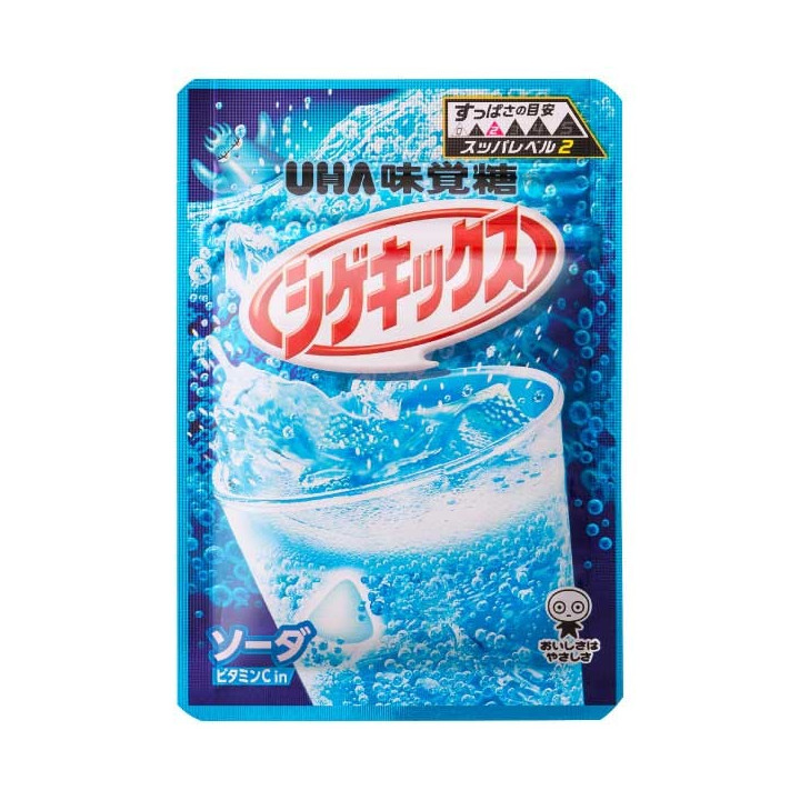 Uha Shigekix Sour Soda Gummies 20 g