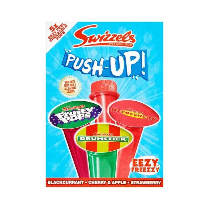 Swizzels Push Up! Eezy Freezzy 5 Pack - 280 ml
