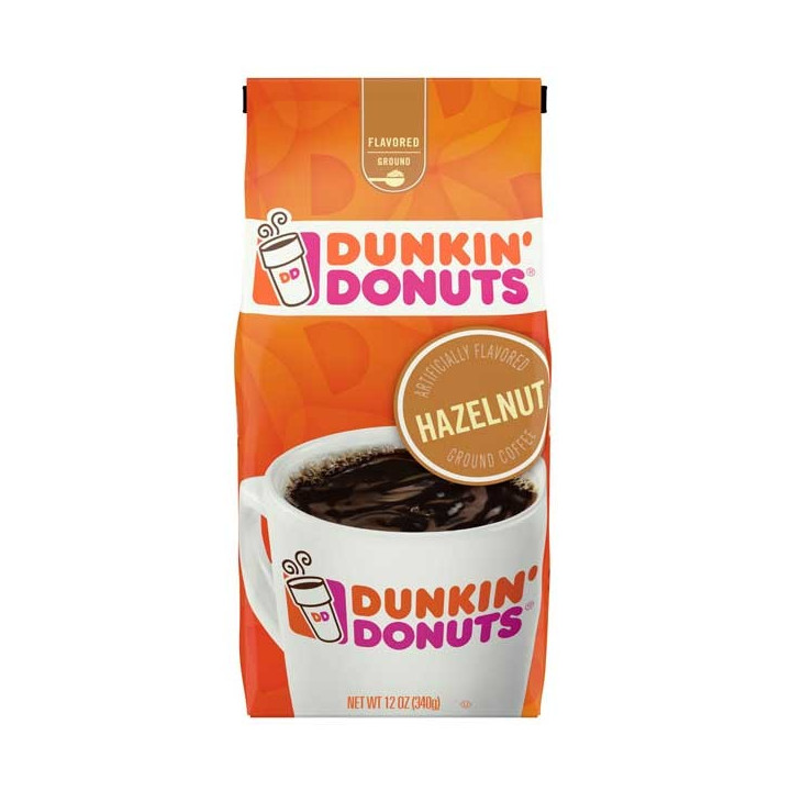 Dunkin' Donuts Hazelnut Ground Coffee 340 g