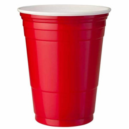 ORIGINAL American RED Solo Party Cups 20 Pack - 50 cl