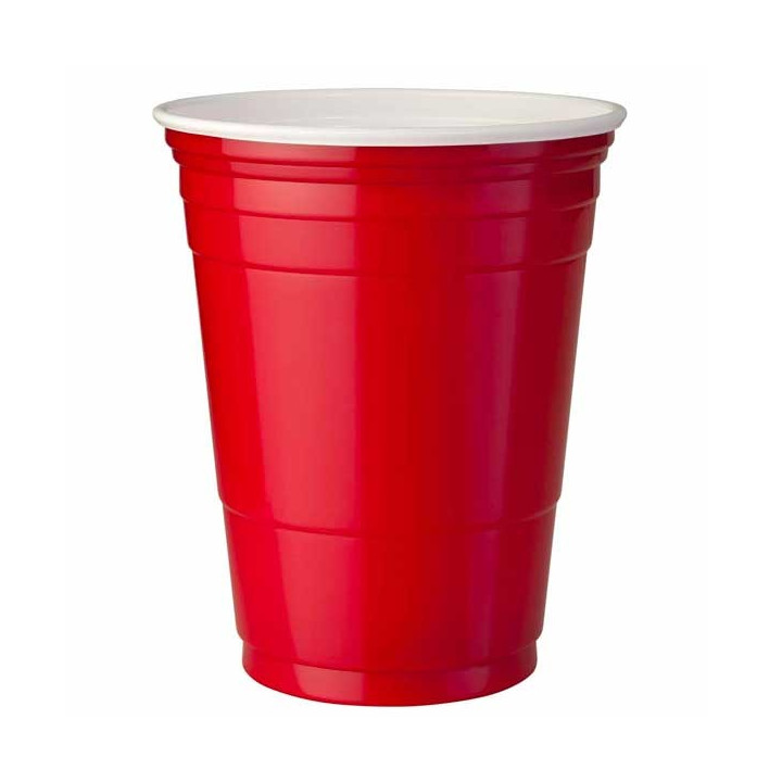 ORIGINAL American RED Solo Party Cups 20 Pack - 50 cl