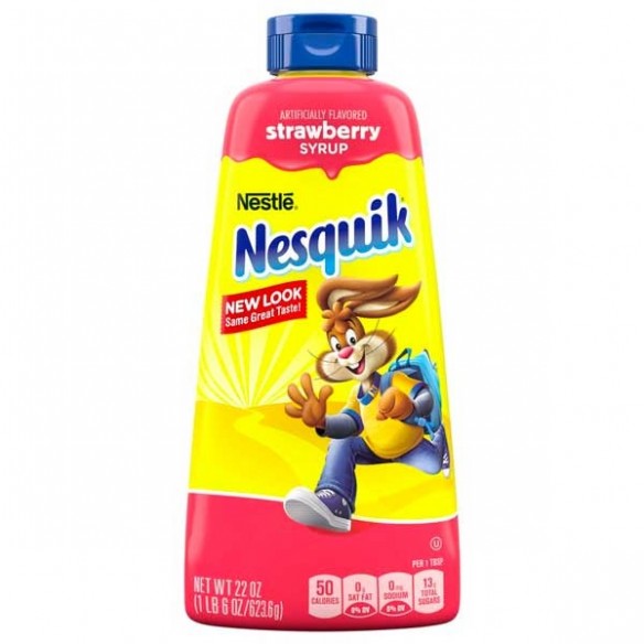 Nestle Nesquik Strawberry Syrup 623.6 g