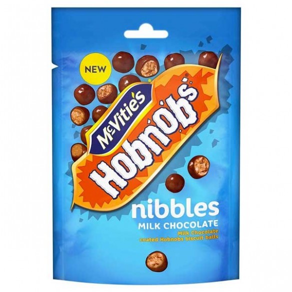 McVitie's Nibbles Hobnobs Milk Chocolate 120 g