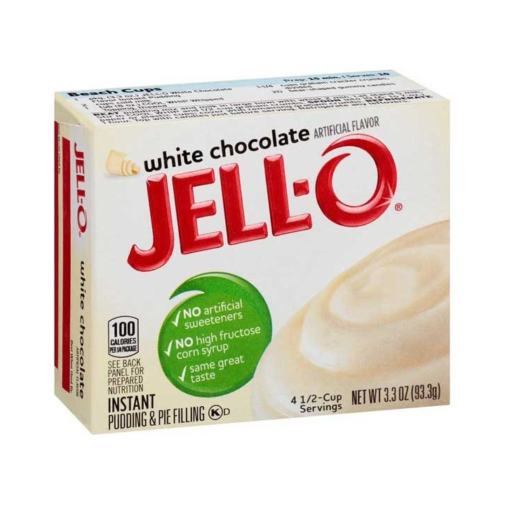 JELL-O White Chocolate Instant Pudding 93.3 g