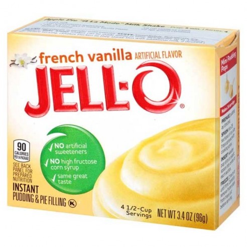 JELL-O Instant French Vanilla Pudding 96 g