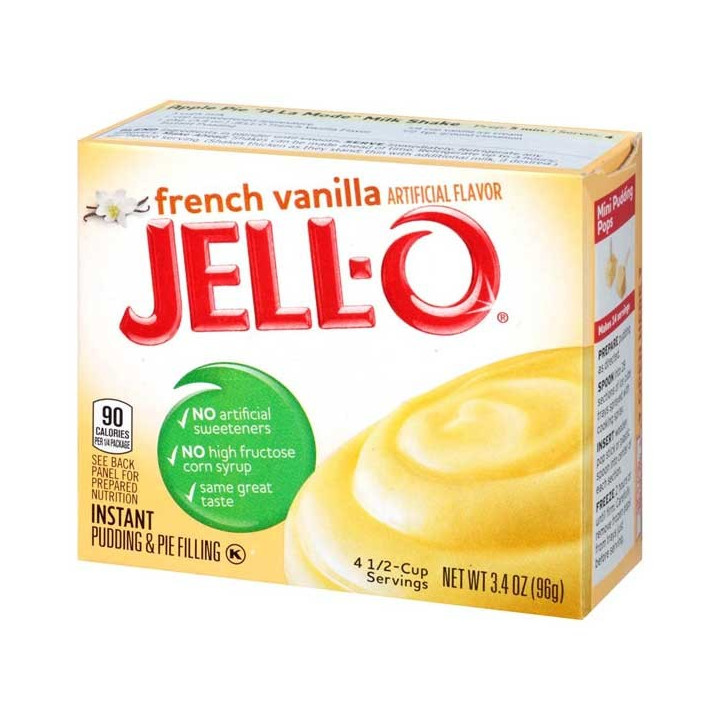 JELL-O Instant French Vanilla Pudding 96 g
