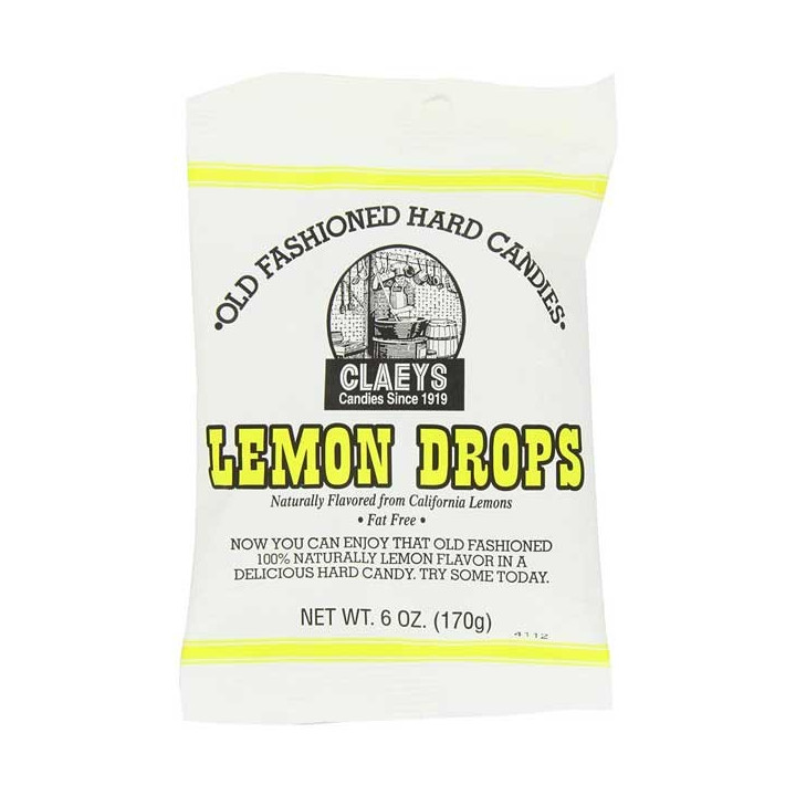 Claeys Candy Lemon Drops 170 g