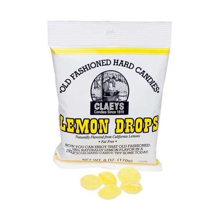 Claeys Candy Lemon Drops 170 g