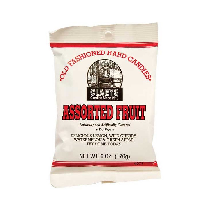 Claeys Candy Assorted Fruit 170 g