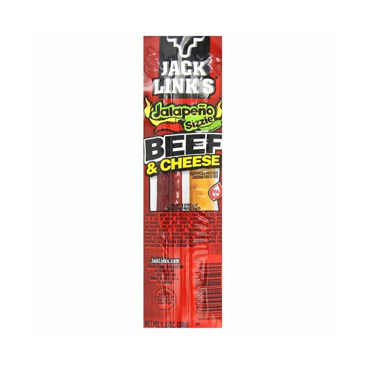 Jack Links Jalapeno Sizzle Beef & Cheese 34 g