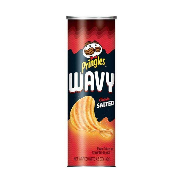 Pringles Wavy Classic Salted 130 g