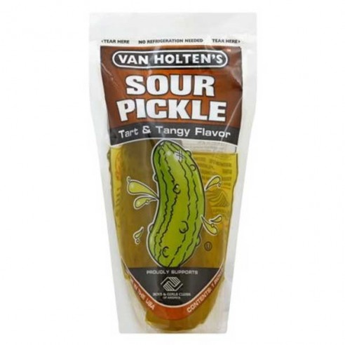 Van Holten's Sour Pickle Tart & Tangy Flavor 140 g