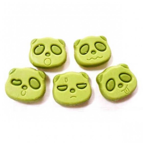 KABAYA Sakusaku Panda Matcha Chocolate Biscuits 47 g