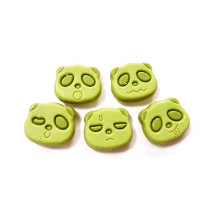 KABAYA Sakusaku Panda Matcha Chocolate Biscuits 47 g