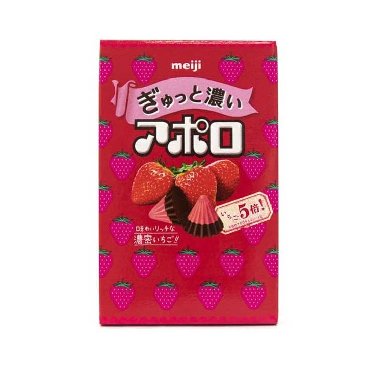 Meiji Apollo Rich Strawberry 40 g