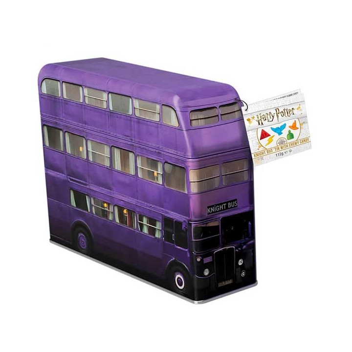 Harry Potter Knight Bus Money Tin Chewy Candy 112 g