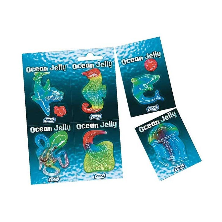 Vidal Ocean Jelly 6 Pack - 66 g
