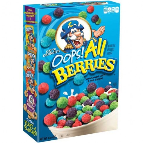 Quaker Cap'n Crunch OOPS! All Berries 370 g