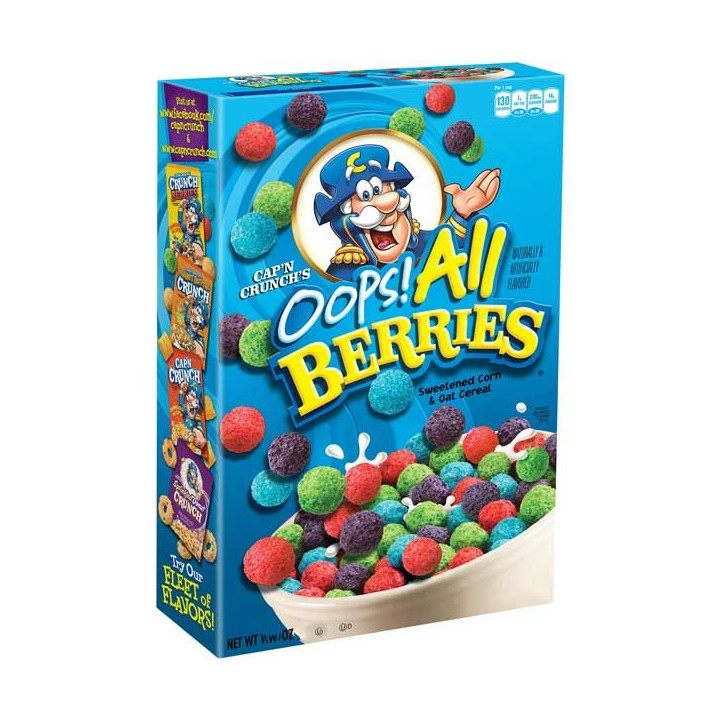 Quaker Cap'n Crunch OOPS! All Berries 370 g