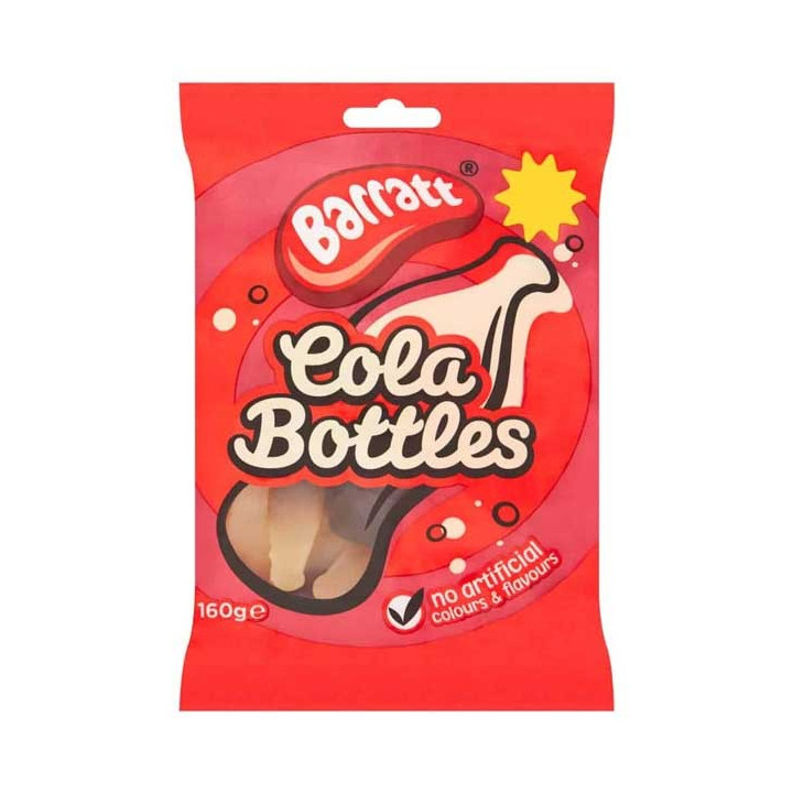 Barratt Giant Cola Bottles 160 g