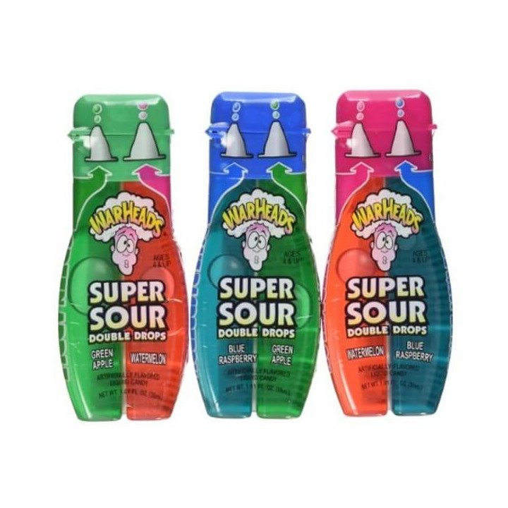 Warheads Double Drops Liquid 30 ml