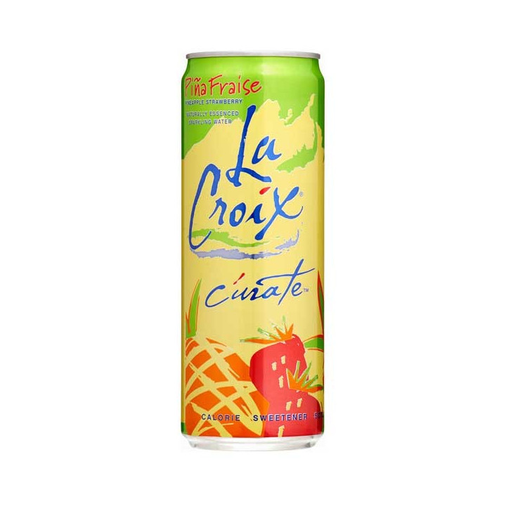 La Croix Pineapple Strawberry Sparkling Water 355 mL