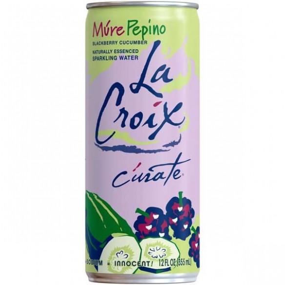 La Croix Blackberry Cucumber Sparkling Water 355 mL