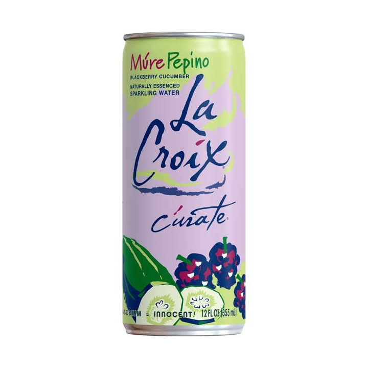 La Croix Blackberry Cucumber Sparkling Water 355 mL