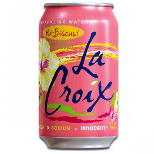 La Croix Hibiscus Sparkling Water 355 mL