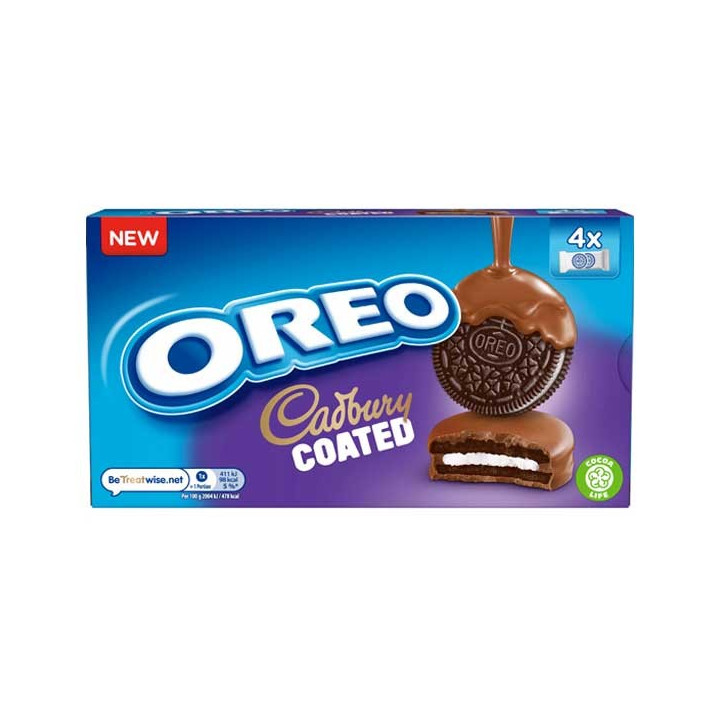 Cadbury Oreo Coated 4 Pack - 164 g