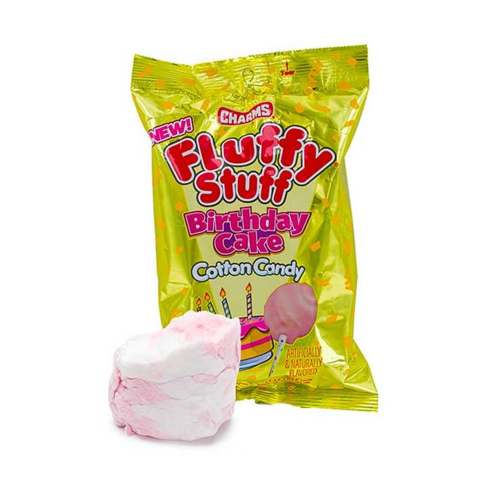 Fluffy Stuff Birthday Cake Cotton Candy 60 g