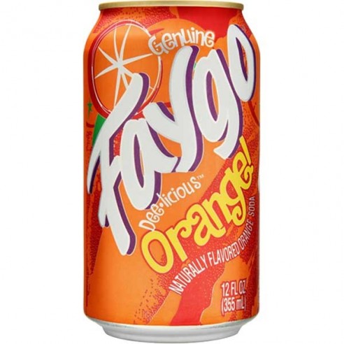 Faygo Orange 355 mL