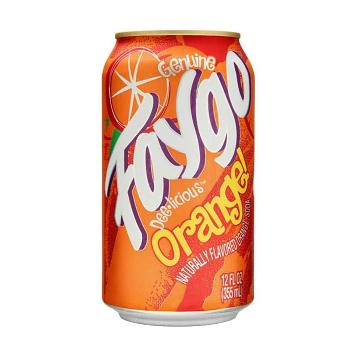 Faygo Orange 355 mL