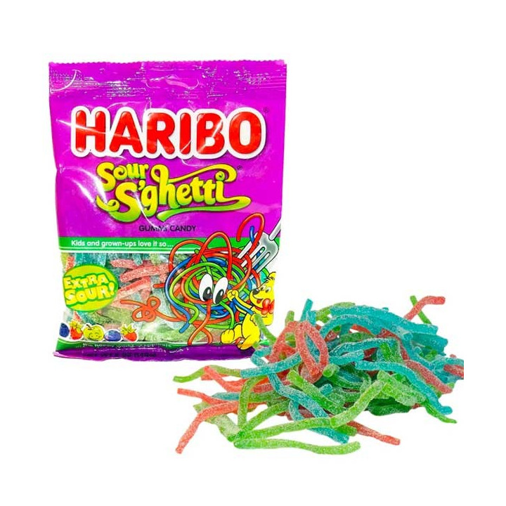 Haribo Sour S'ghetti 142 g