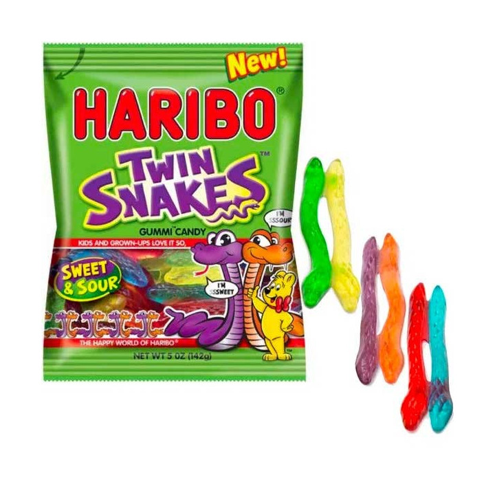 Haribo Twin Snakes 142 g