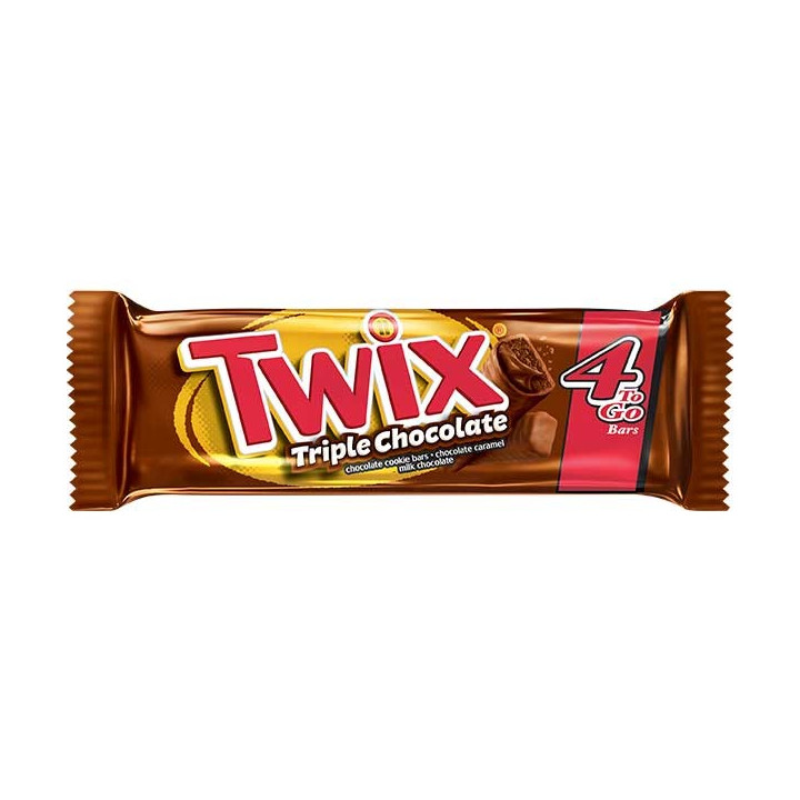 Twix Triple Chocolate 4 To Go 79.9 g