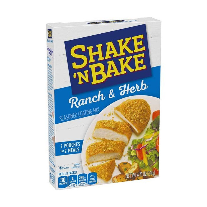 Kraft Shake 'N Bake Ranch & Herb 134 g