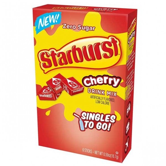 Starburst Cherry Singles To Go! 6 Pack - 16.7 g