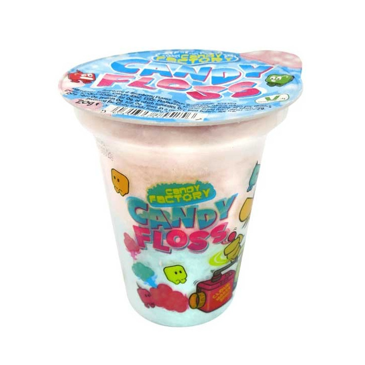 Crazy Candy Factory Candy Floss Cups 20 g