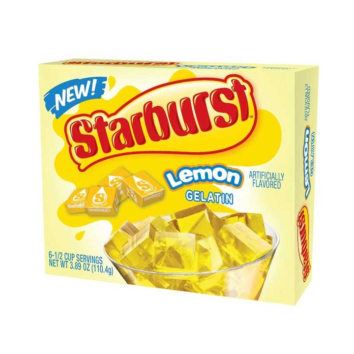 Starburst Lemon Gelatin 110.4 g