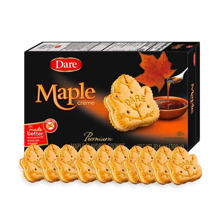 Dare Maple Leaf Créme Cookies 300 g
