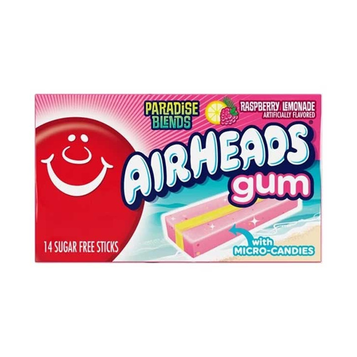 Airheads Gum Paradise Blends Raspberry Lemonade 57 g