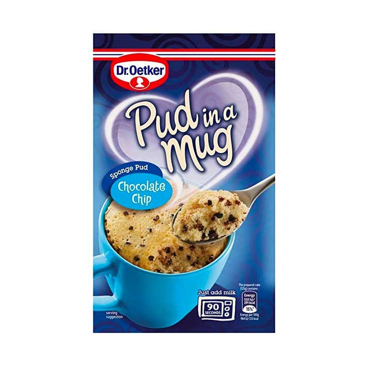 Dr Oetker Pud in a Mug Chocolate Chip 65 g