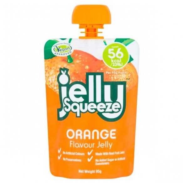 Fruitypot Orange Jelly Squeeze 95 g