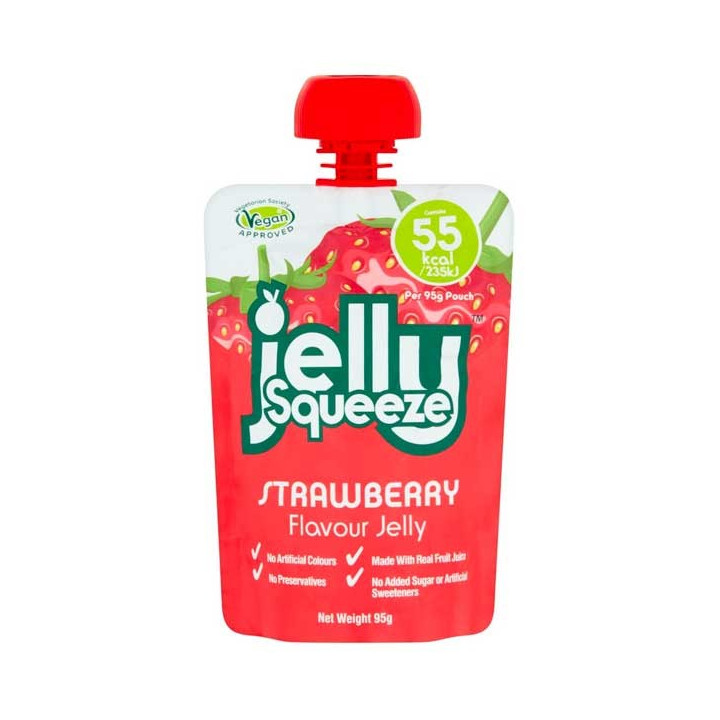 Fruitypot Strawberry Jelly Squeeze 95 g